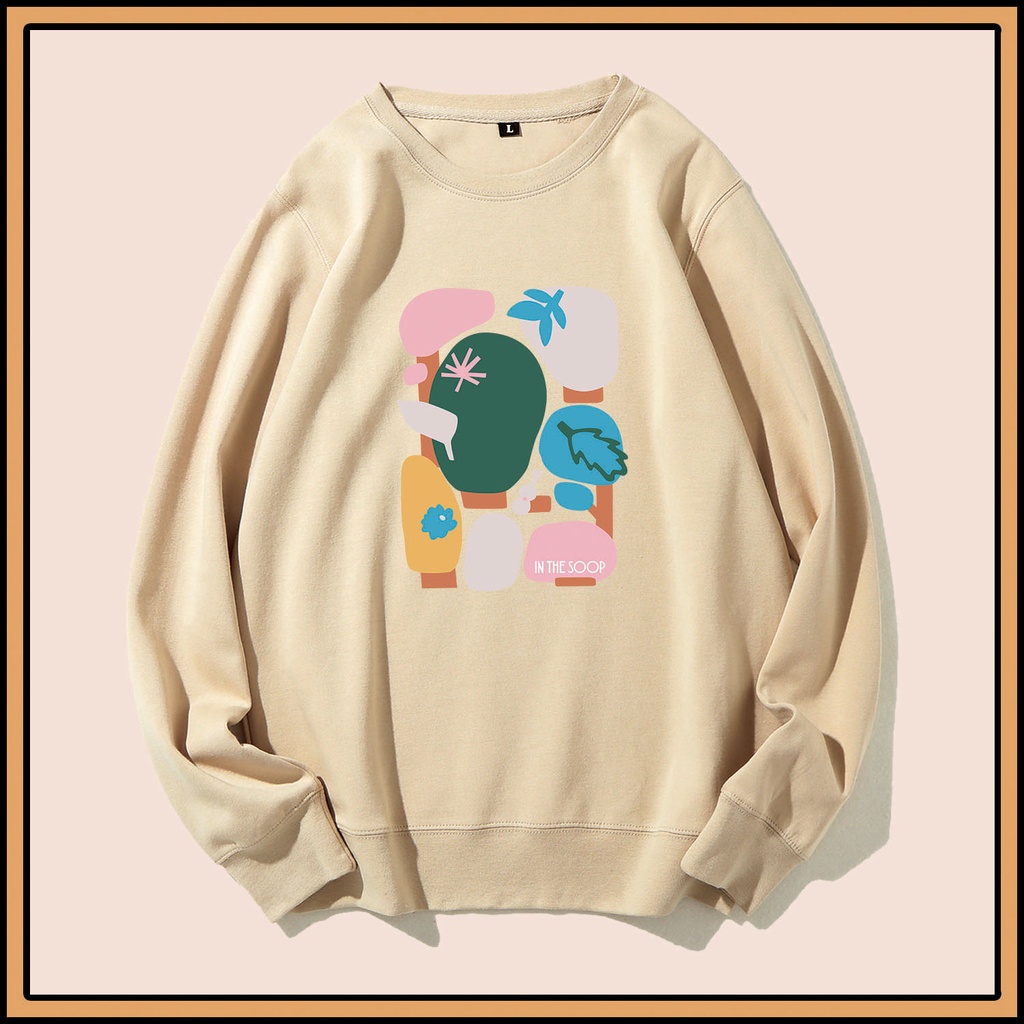 CALVIERO SHOP - BAJU SWEATER WANITA ATASAN IN THE SHOOP  SWEATER DEWASA BRAND ANIME SWEATER HODDIE FASHION CITAYEM SCBD FASHION WEEK FASHION VIRAL TIKTOK