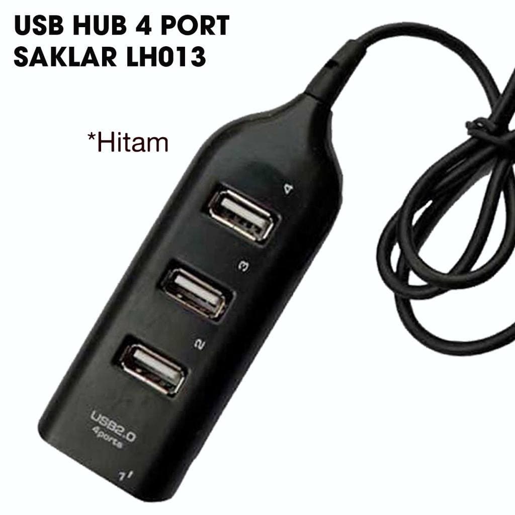 TGM - USB HUB 4 Port in 1 dalam 1 tempat 50 cm 4 output