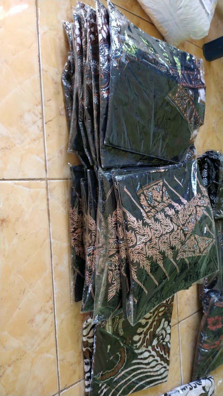 Terlaris Hem Batik Panjang Jokowi Hrb026 Batik Pekalongan