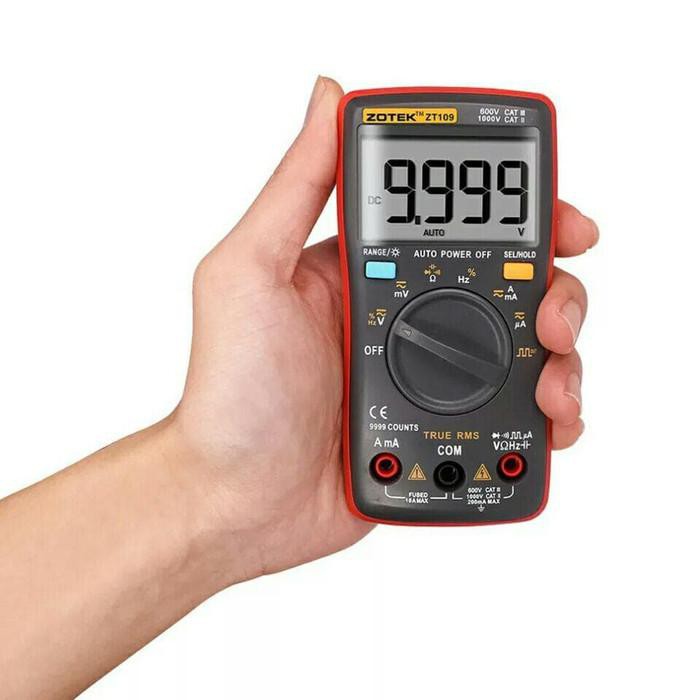 Dijual MULTIMETER ZOTEK zt109 ORYGINAL last stok Murah