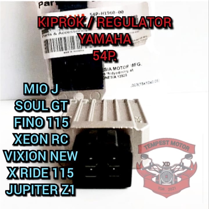KIPROK MIO J REGULATOR YAMAHA 54P CIPOK ORIGINAL YAMAHA MIO GT KIPOK SOUL GT KIPROK FINO FI