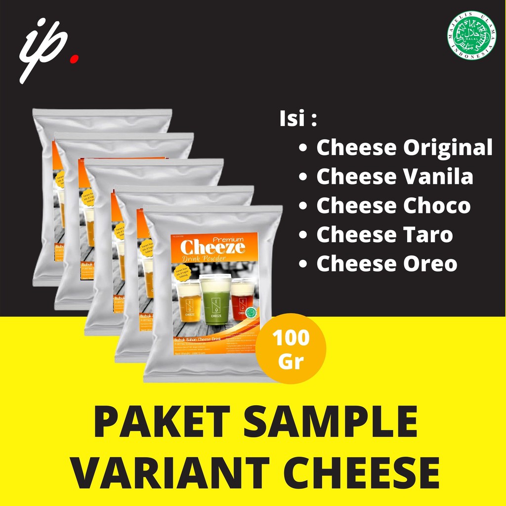 PAKET SAMPLE Best 5 Varian, CHEESE Harga adalah 1 Paket berisi 5 Variant