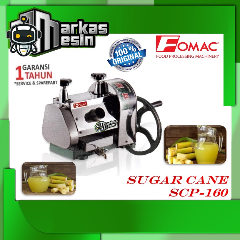 Mesin Giling Tebu Manual / Sugar Cane Juice SCP-160 FOMAC