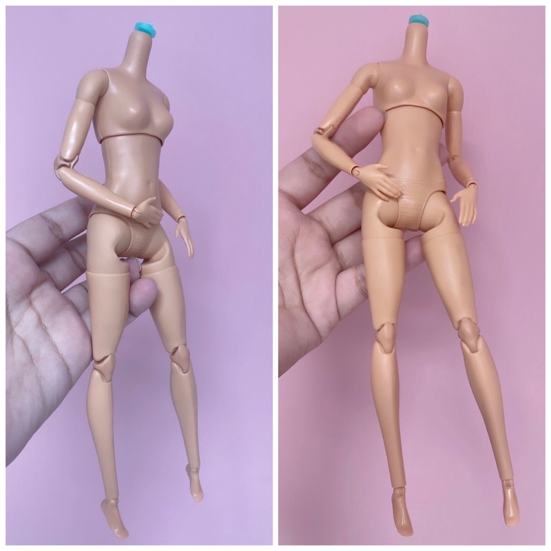 Body barbie mtm made to move pink top