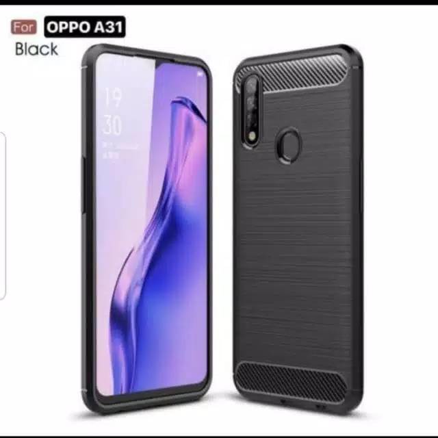 Oppo A52 A92 A31 A33 / NEO7 A83 A91 Reno3 Real 6 6pro Slim Carbon Black