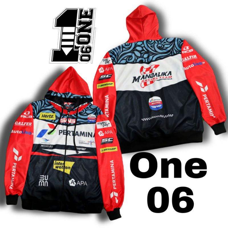 JAKET MANDALIKA RACING TEAM PERTAMINA ORIGINAL