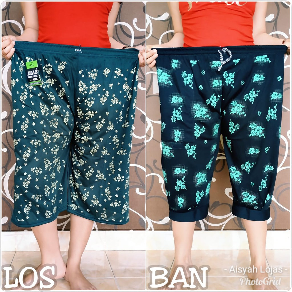 Celana Kolor Pendek Wanita Jumbo L5 Murah Model LOS dan Celana Kolor Pendek Wanita Jumbo L5 Murah Model LOS dan