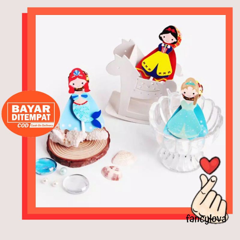 

Kartu Permen Lolipop Princes Elsa Frozen Snow White Mermaid Souvenir Goodie Import Fancylova CB-ASU