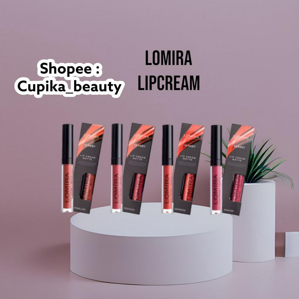 cp.x⭐️ ADA HARGA GROSIR⭐️ lomira lipcream matte -- lomira classy matte lipcream