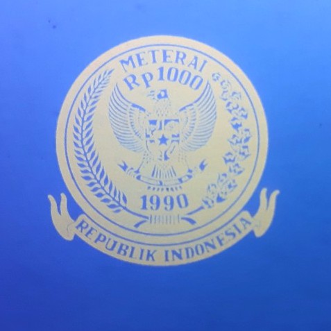 

Kertas Segel Tahun 1990 Double