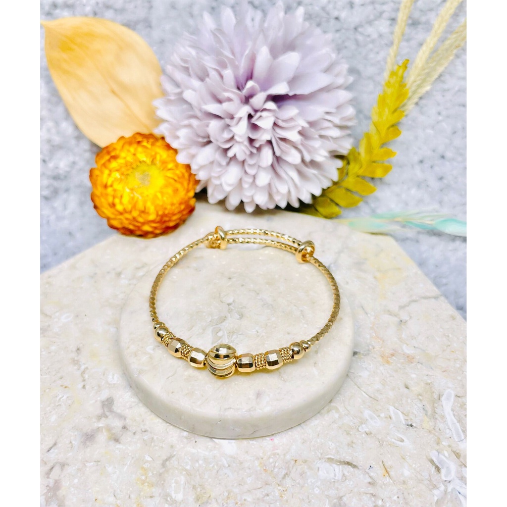 Gelang anak bola mas 23k Xuping Emas