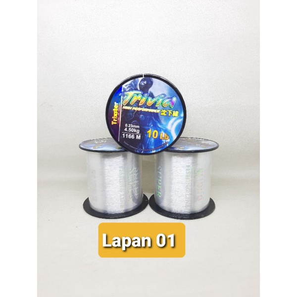 Senar Pancing Trixster Trivia High Performance/Monofilament Fishing Line