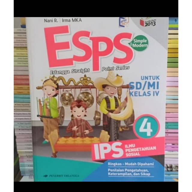 PROMO Buku SD ESPS IPS Kelas 4 Erlangga