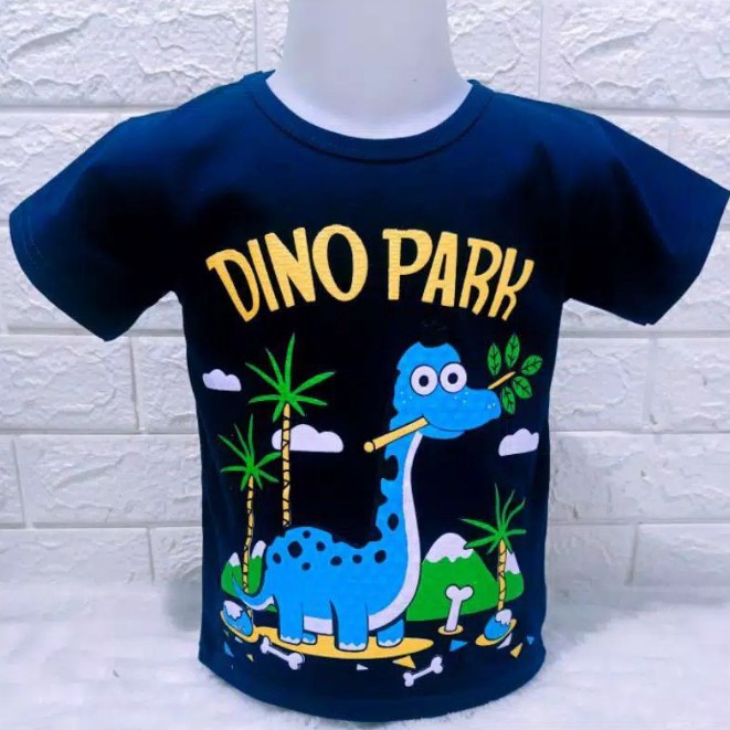 JAYA.Co Kaos Anak Laki Laki 1-10 Tahun / Dino Park / Mobil Jeep