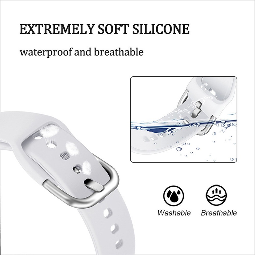 SILICONE STRAP SMARTWATCH 20MM QUICK RELEASE