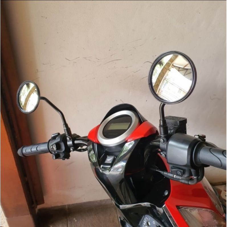 spion bulat hitam fazzio scoopy genio mio fino dll