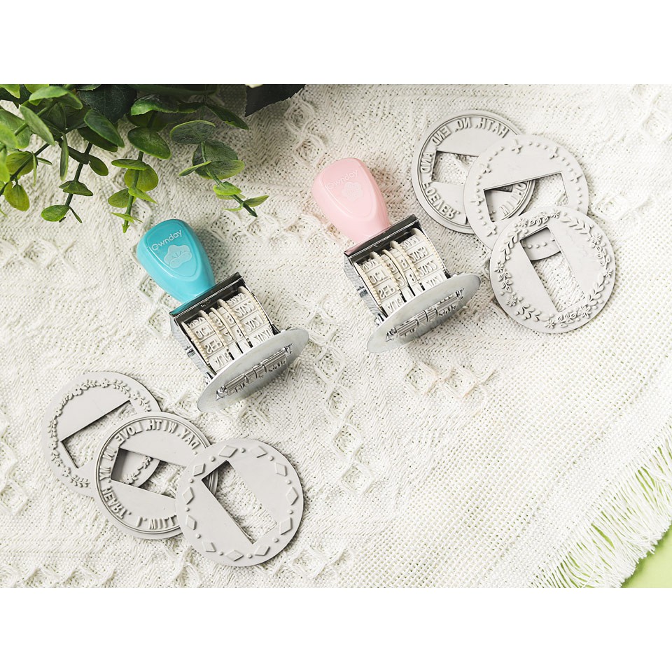 

Round Deco Frame Date Stamp - Stempel