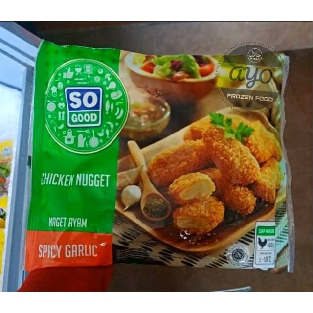 

So good naget spicy garlic