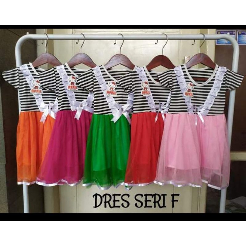 Dress anak 1 2 tahun baju anak cewek perempuan renda (dress renda sayuki )