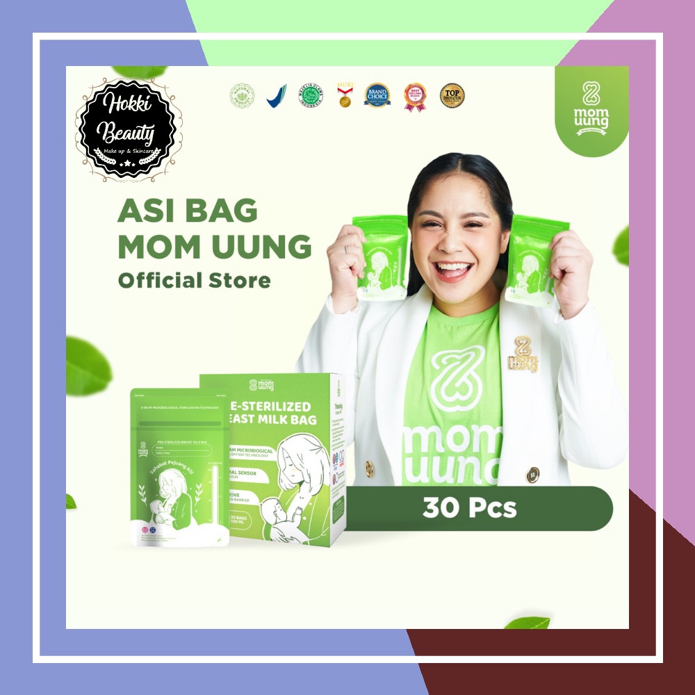 ASI BAG MOM UUNG Pre-sterilized Breast Milk Bag 100ml ISI 30 PCS