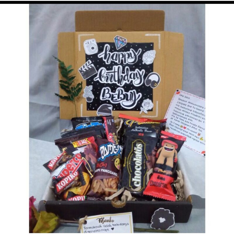 gift box snack/box snack/kotak hadiah snack