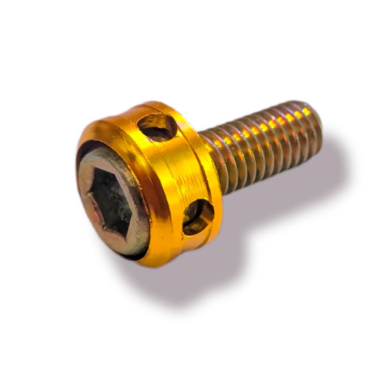 Monel Ring Baut L10 Lubang CNC untuk baut L GOLD