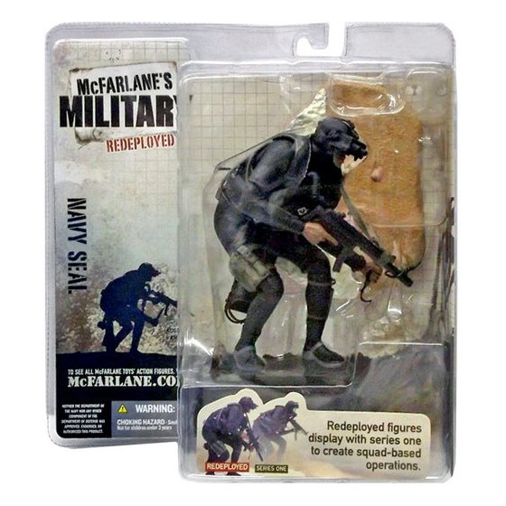 MCFARLANE MILITARY REDEPLOYED SERIES 1 NAVY SEAL MARINE AIR FORCE ARMY
