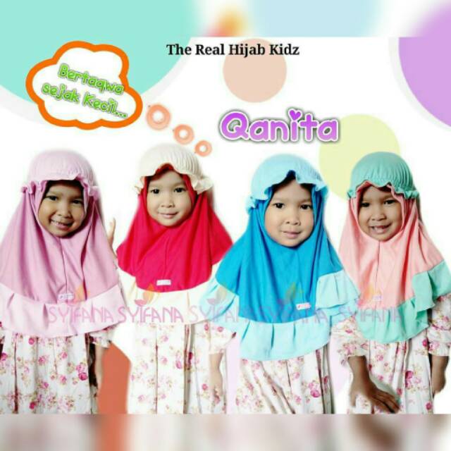 Jilbab Topi Anak/ Jilbab Anak Modis