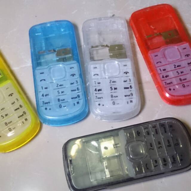 Casing fullset transparan nokia 1202