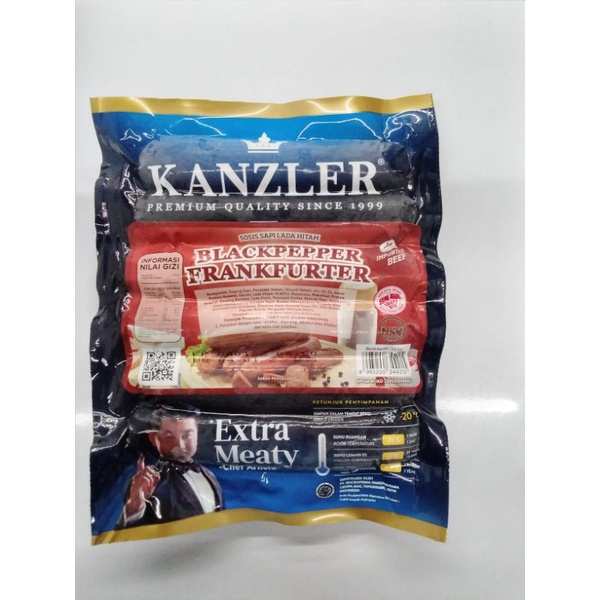 

Sosis Kanzler Blackpepper Frankfurter