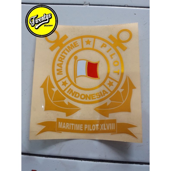 

STIKER MARITIME PILOT CUTTING STICKER
