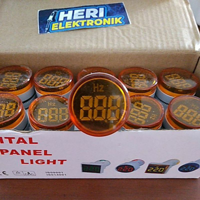 pilot Digital Frequency meter HZ meter 0-99HZ