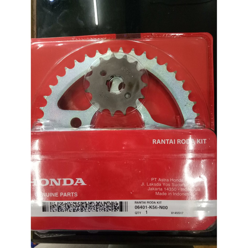 Gear Set Honda Sonic 150R Asli Bagus