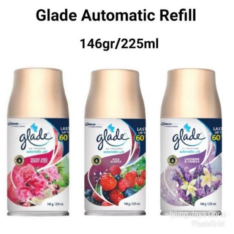 glade automatic refill / refill glade automatic / glade spray automatic refill / refill glade 225ml