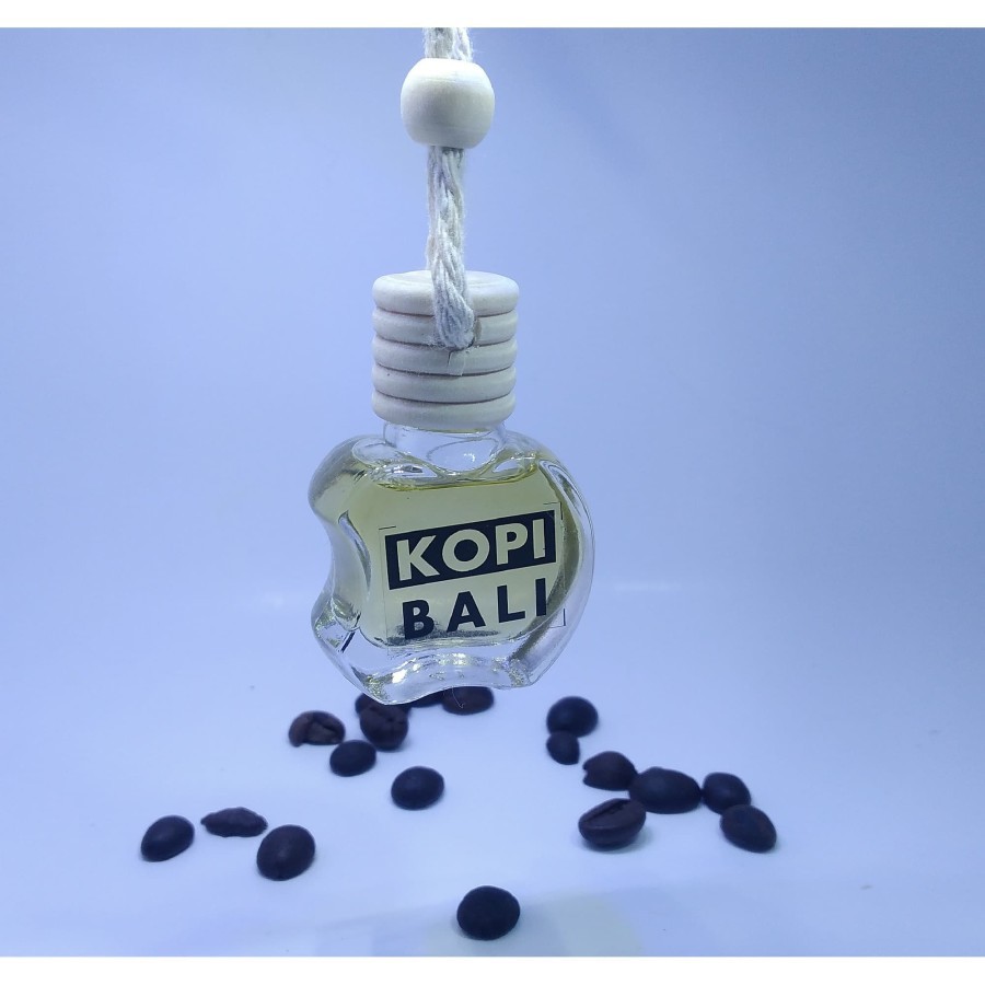 Parfum Kopi Bali BOTOL GANTUNG - Pengharum Mobil Gantung Kopi Bali Ori