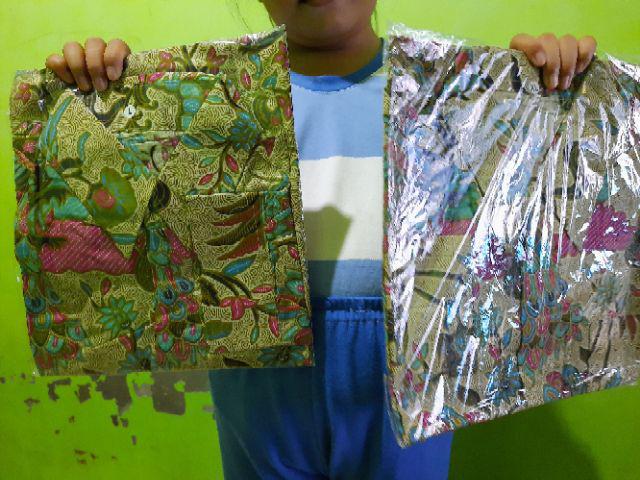 Atasan Batik Dolby Dolbi Dobby Doby Tenun Sutra Tulis Halus Katun Atbm Baron ,sarombit Atasan