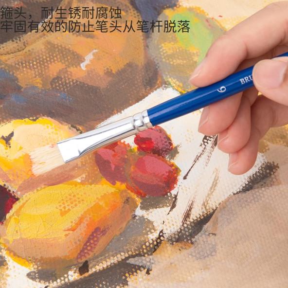 

♡ Deli Paint Brush / Kuas Lukis Isi 4pcs Ukuran Awet Dipakai 73923 ➽