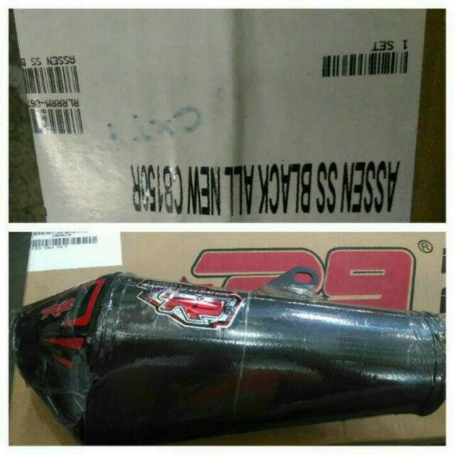 Knalpit r9 assen honda all new cb150r