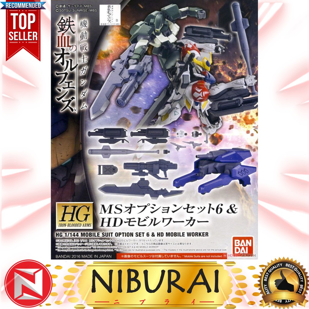 1/144 HG MS Option Set 6 & HD Mobile Worker
