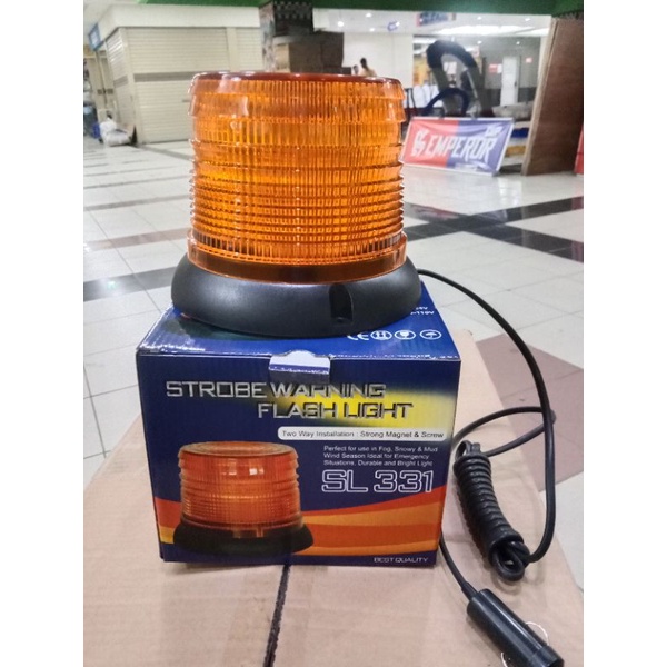 LAMPU EMERGENCY ROTARY LED BLITZ FLAZH 12 VOLT/24 VOLT