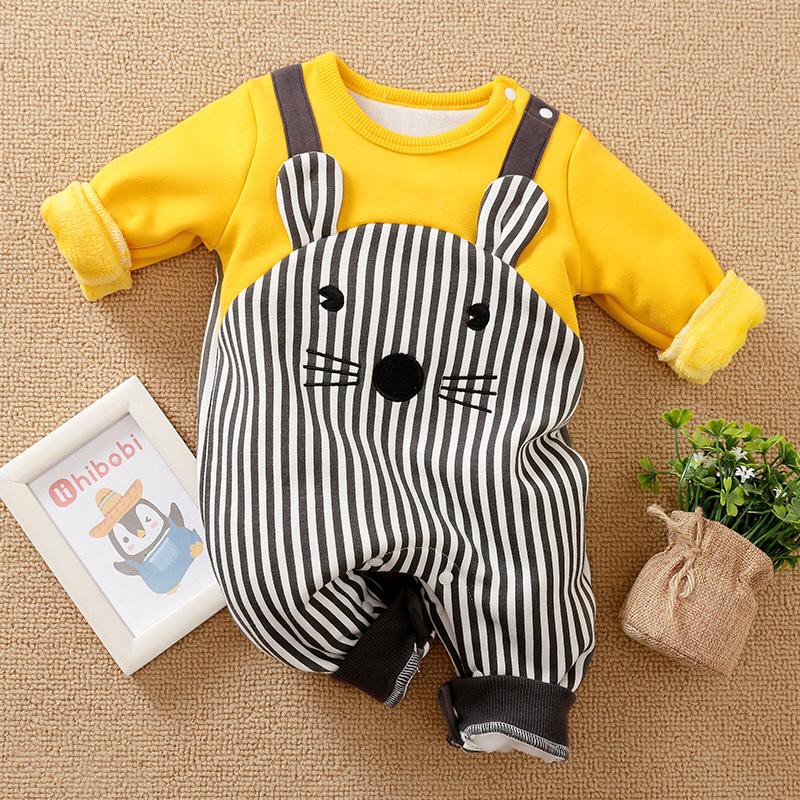 Baju Bayi Import Korea Motif Tikus imut hitam putih kuning Baju Bayi Import Korea Motif Tikus imut hitam putih kuning