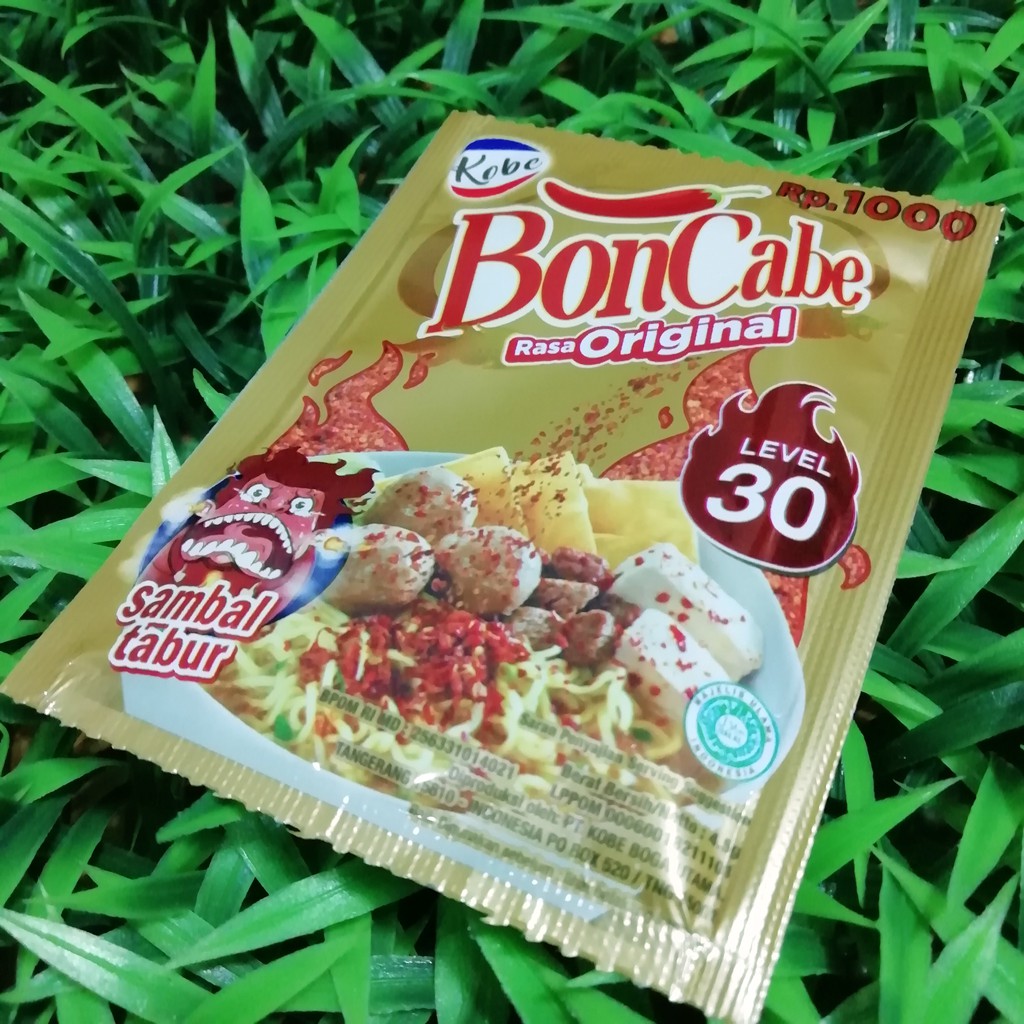 Bon Cabe Level 30 Per Sachet 4 5 Gram Bubuk Sambal Pedas Tabur Satuan Juga Harga Grosir Shopee Indonesia