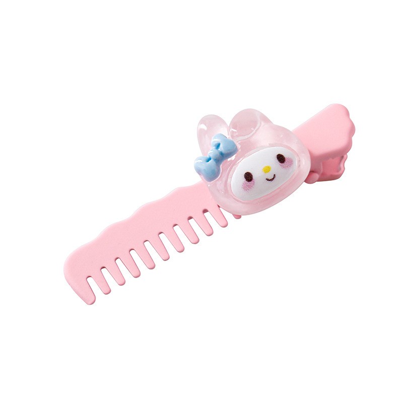 Sanrio Jepit Rambut Bentuk Sisir Motif Kartun 3D Untuk Anak Perempuan