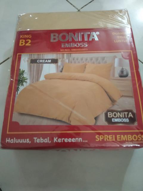 [ Bisa Cod ] Sprei / Seprai Bonita 3d Disperse - Bella Vista