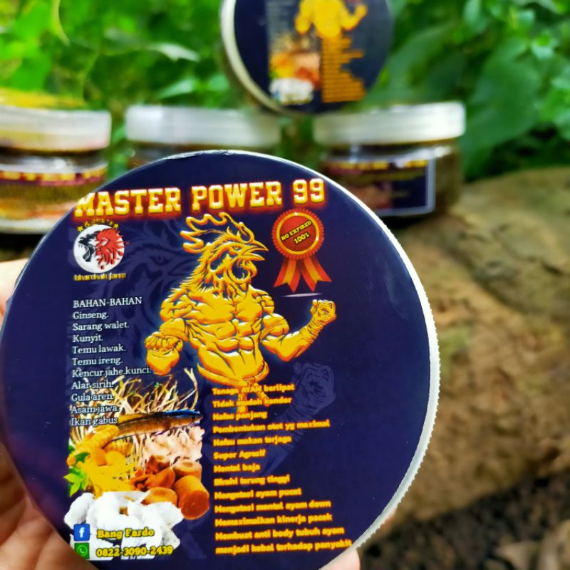 MASTER POWER 99 JAMU AYAM JAGO | PROMO