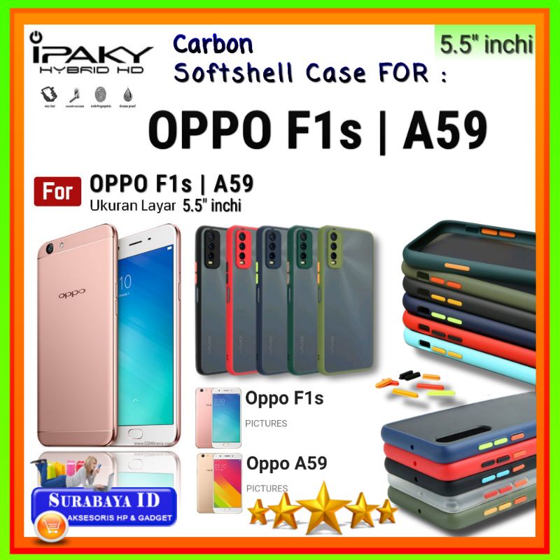 Casing Case Oppo F1s | A59 (5.5"inchi) | Soft Case iPaky/HYBRID Oppo F1s/A59