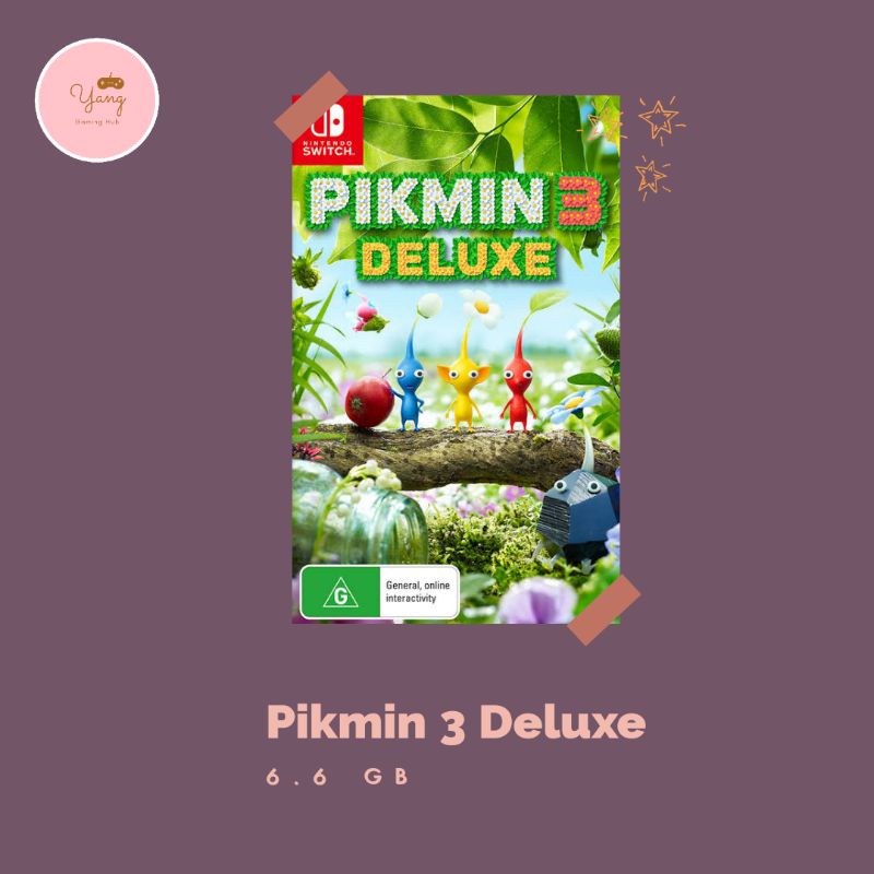 Pikmin 3 Deluxe Nintendo Switch