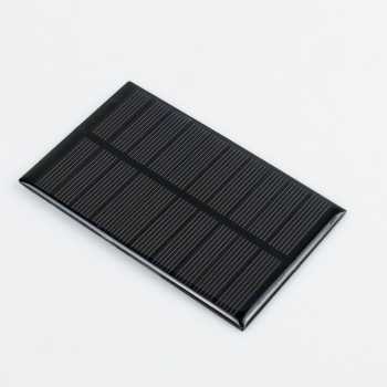 Mini Solar Panel for Smartphone &amp; Powerbank 5V 1.1W 220MA / Powerbank Solar Cell Tenaga Matahari / Solar Panel Cell SuryaTenaga Matahari Charger Hp Power Bank Pembangkit Listrik Tenaga Surya / Charger Chager Cas HP Powerbank Panel Surya Tenaga Matahari