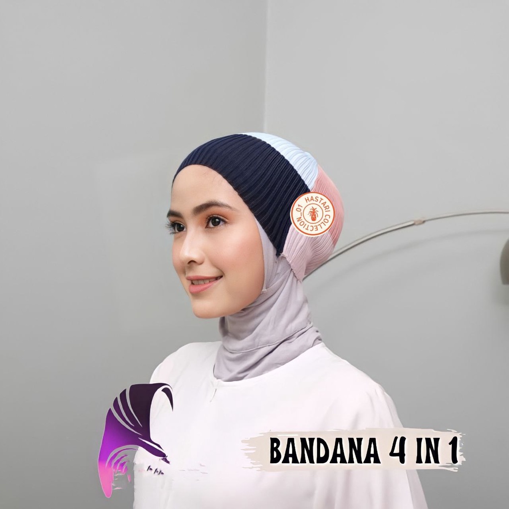 CIPUT BANDO BANDANA RAJUT MURAH BANDO 4 IN 1 RANDOM