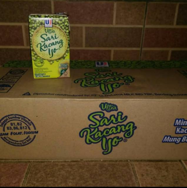 

Ultra Sari Kacang Ijo 150ml (KARTON)